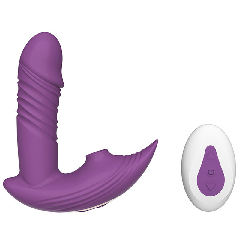 瑪麗蓮按摩棒｜遙控吮吸伸縮按摩棒｜吮吸調教-Seappiness