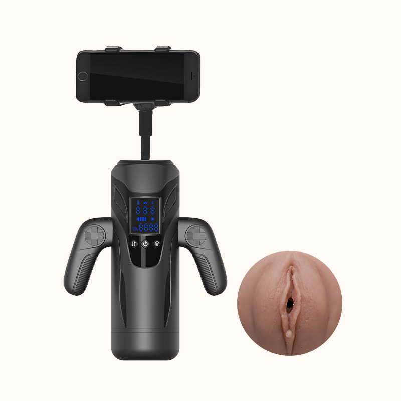 手柄電玩飛機杯丨數顯屏幕丨吸震伸縮三位一體丨Seappiness 西旎斯