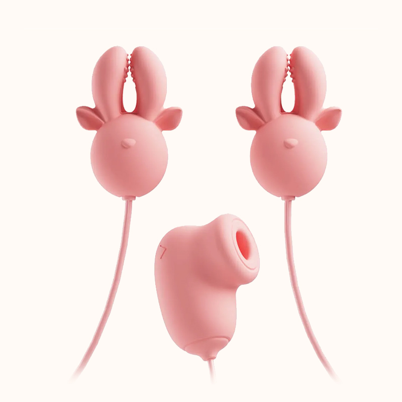 鹿鹿乳夾 | 白底圖 | seappiness西旎斯情趣