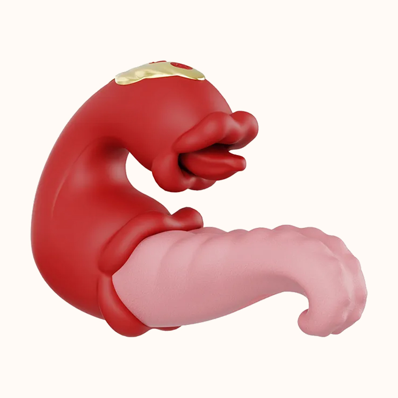 美杜莎仿真按摩棒 | 攪插舔多功能合一 | 體驗仿真按摩棒感覺