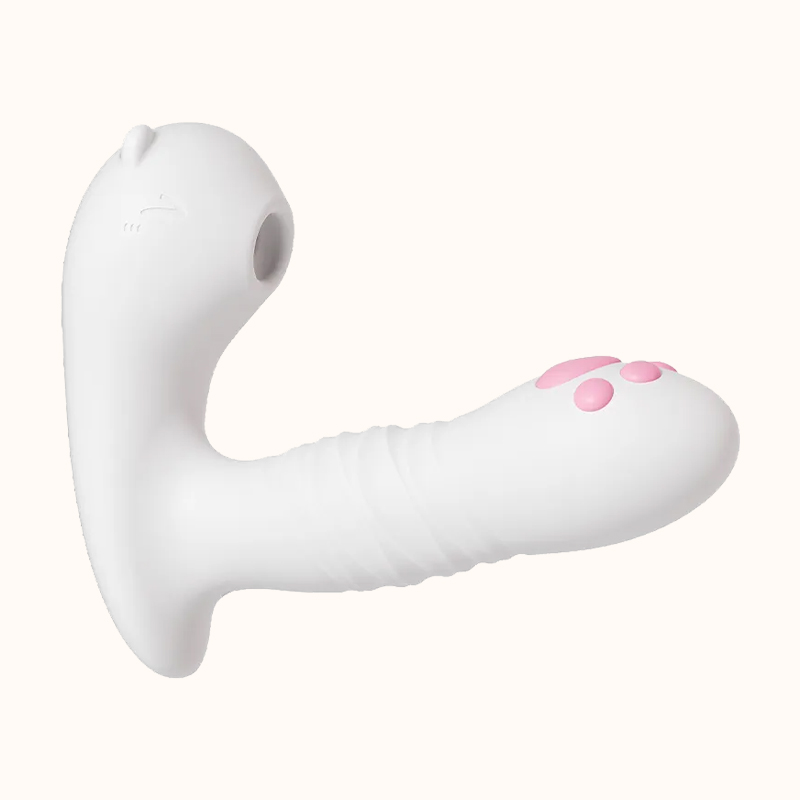 喵萌穿戴按摩棒 | 10頻伸縮震動 | 外出穿戴不脫落