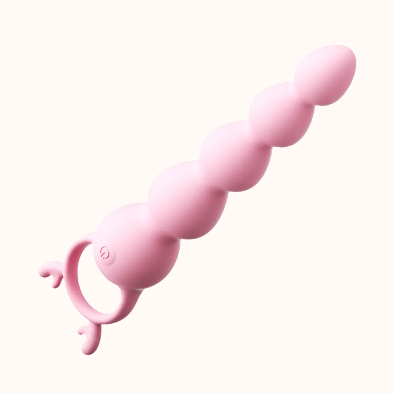 心動小鹿 | 電動後庭拉珠 | 圓潤小巧易入 | seappiness西旎斯情趣用品