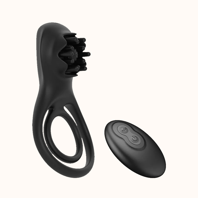 黑玫瑰鎖精環 | 遙控延時鎖精 | 夫妻共振 | Seappiness西旎斯情趣用品
