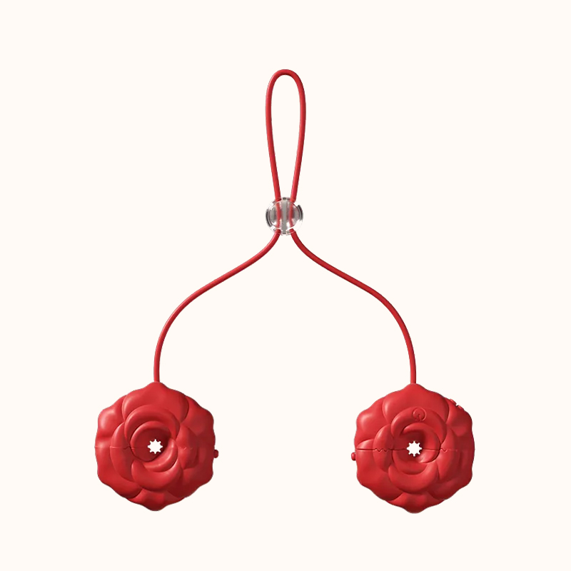 智控玫瑰乳夾 | 卡扣調教 | 乳頭夾震