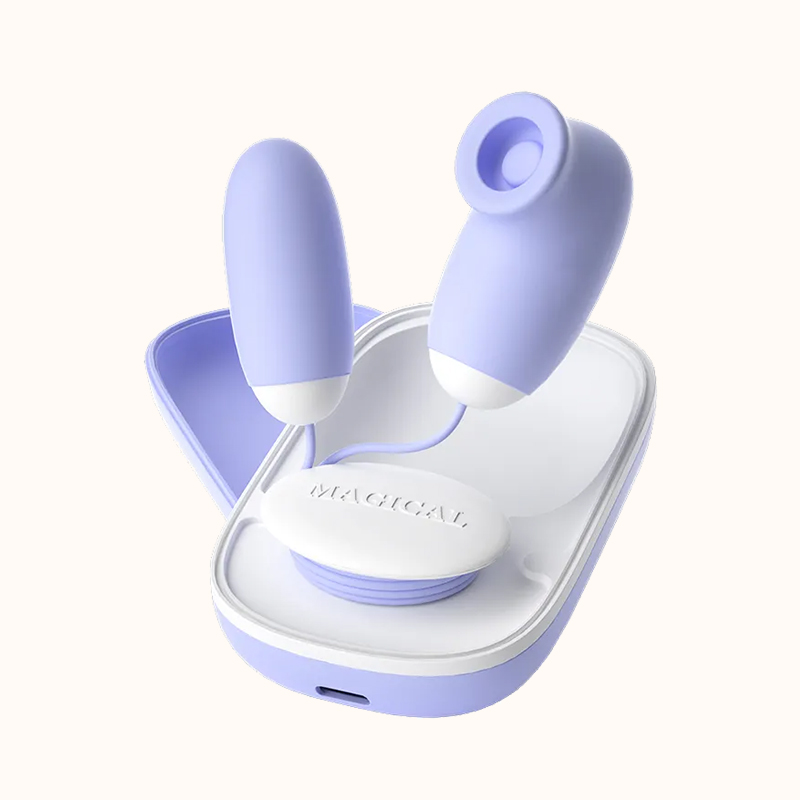 魔術盒跳蛋｜12段變頻｜舌舔震動｜外出穿戴｜迷你輕巧-Seappiness