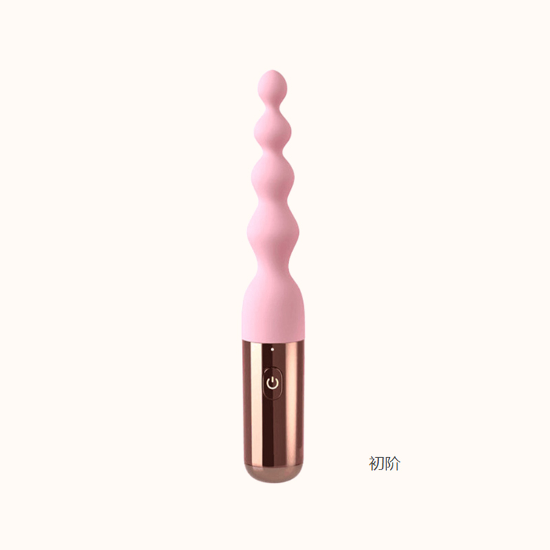 GALAKU 後庭花塞 ｜柔軟圓潤後庭拉珠｜拇指大小放心玩不撐大-Seappiness