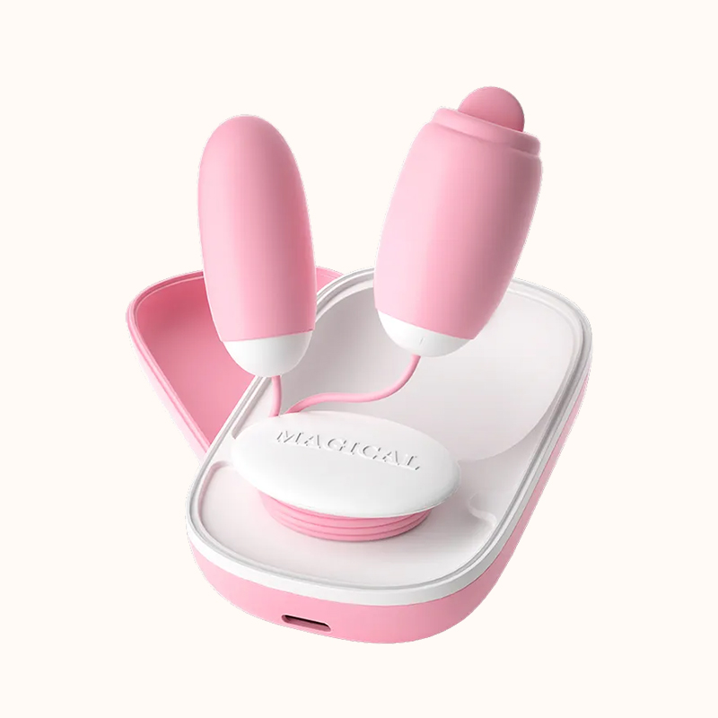 魔術盒跳蛋｜12段變頻｜舌舔震動｜外出穿戴｜迷你輕巧-Seappiness