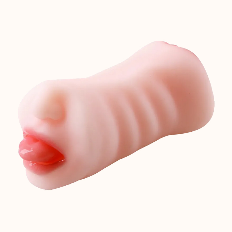 口陰雙穴飛機杯 |  粉嫩陰部仿真紋理褶皺 | 刺激通道 更真實還原-Seappiness