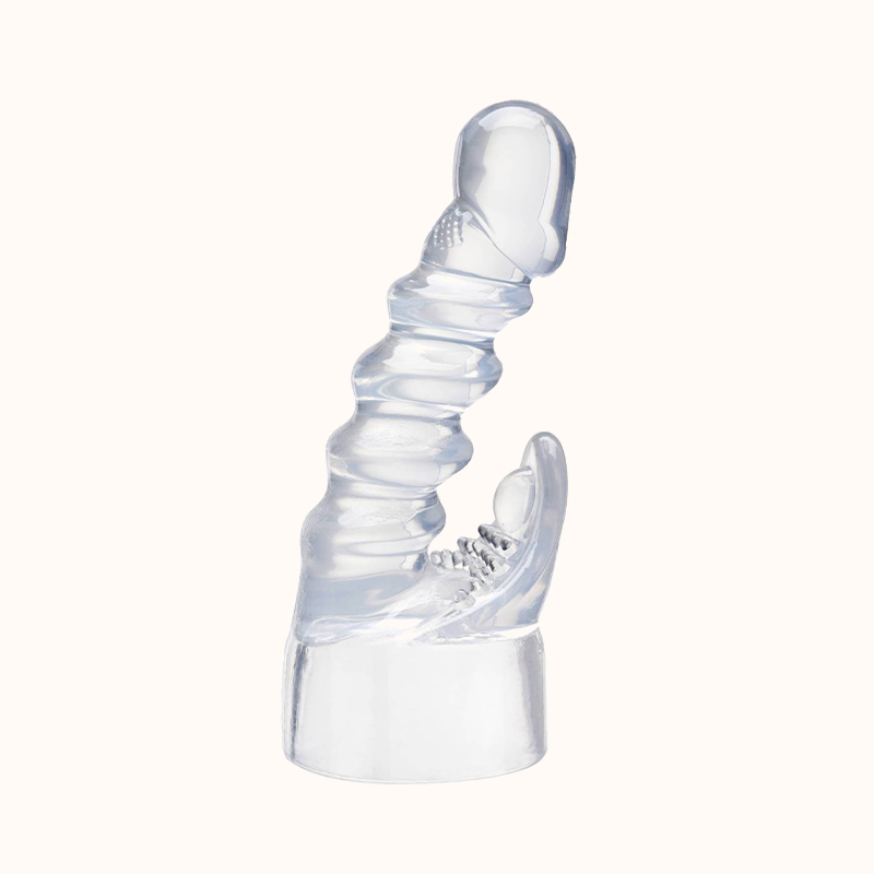 旋速AV按摩棒頭套透明