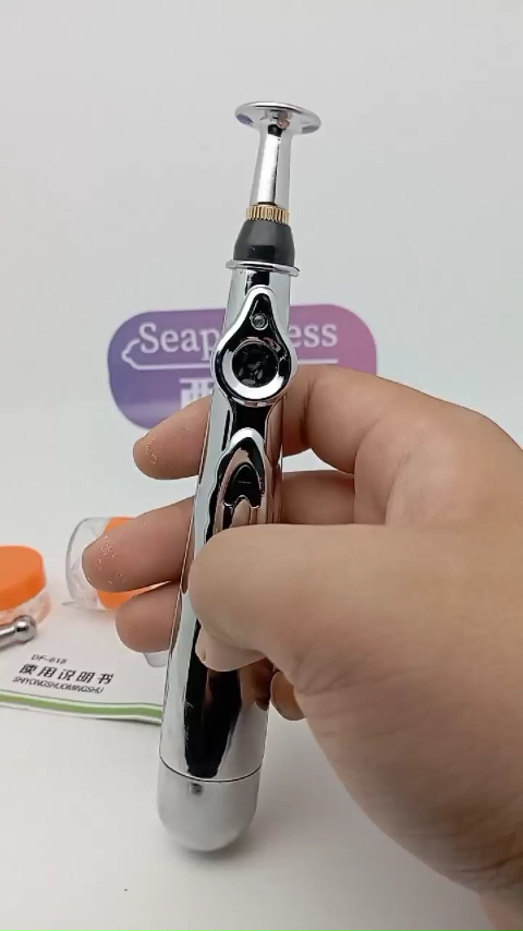 電擊筆【多檔調節❤電擊情趣❤微電流刺激】雙頭可換 便捷充電
