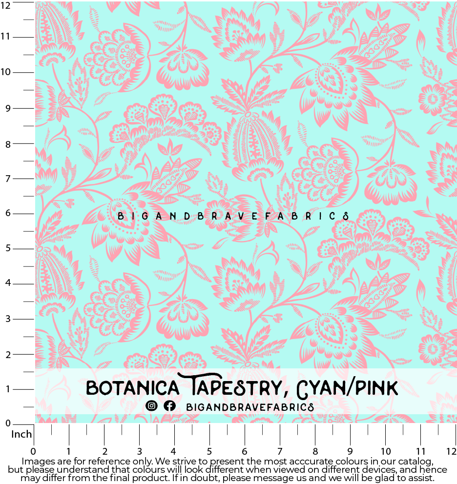 Cobbled vinyls - Botanica Tapestry, Assorted Colours