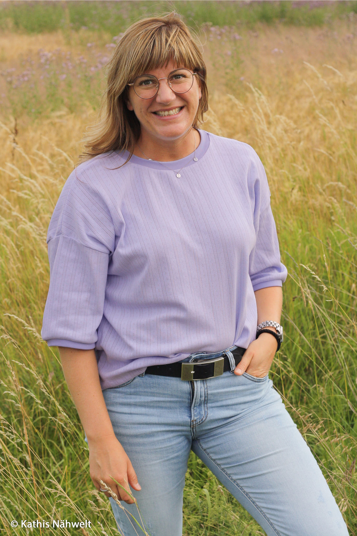 Eyelet Knit, TIANA Cotton Jersey by Swafing (per 1/2 yd)