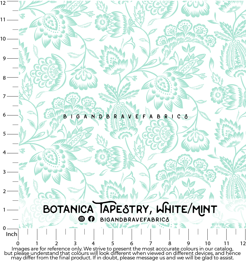 Cobbled vinyls - Botanica Tapestry, Assorted Colours