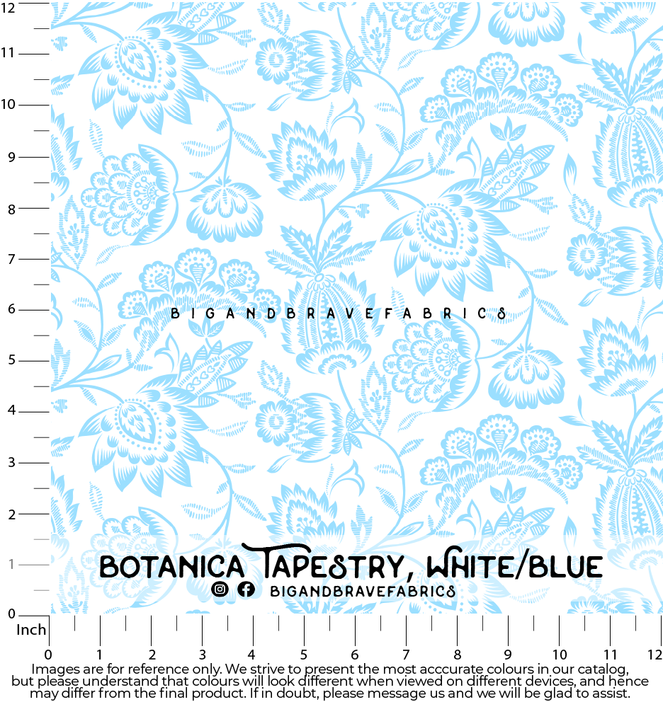 Cobbled vinyls - Botanica Tapestry, Assorted Colours