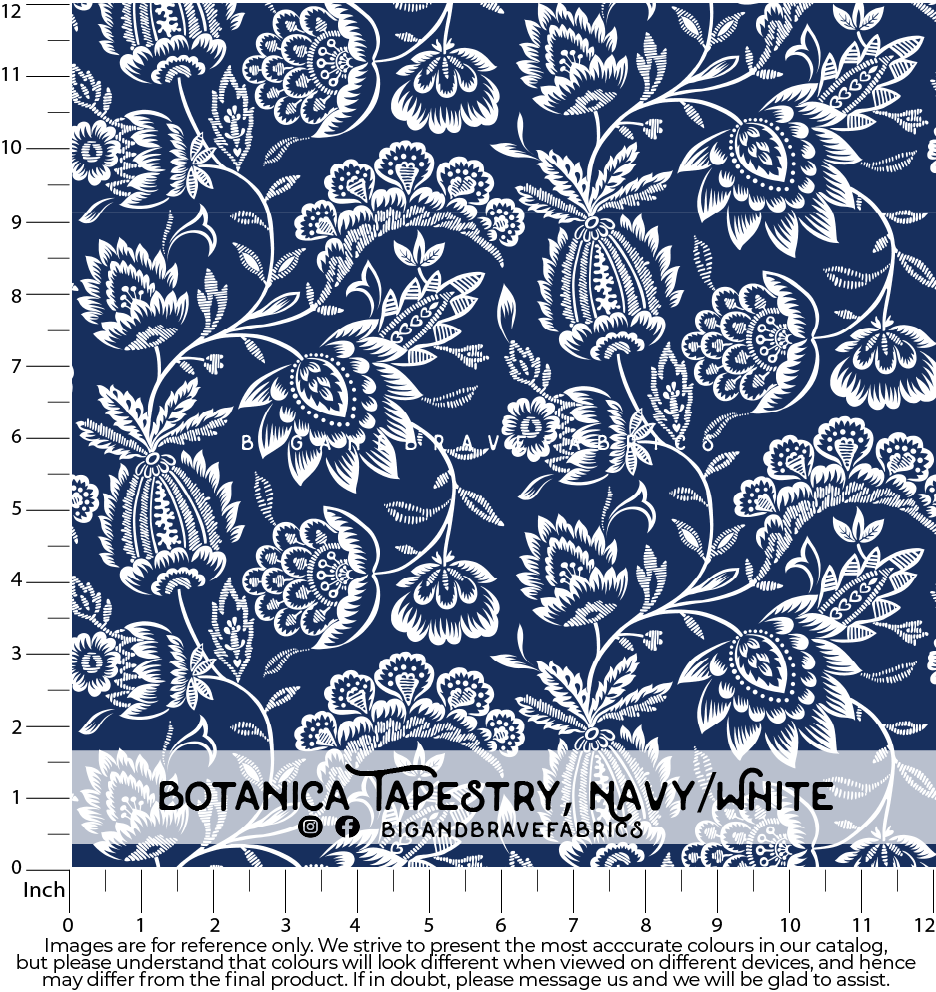 Cobbled vinyls - Botanica Tapestry, Assorted Colours
