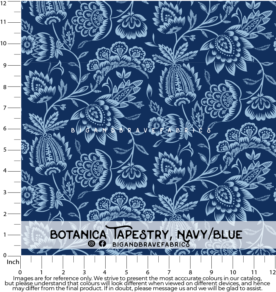 Cobbled vinyls - Botanica Tapestry, Assorted Colours