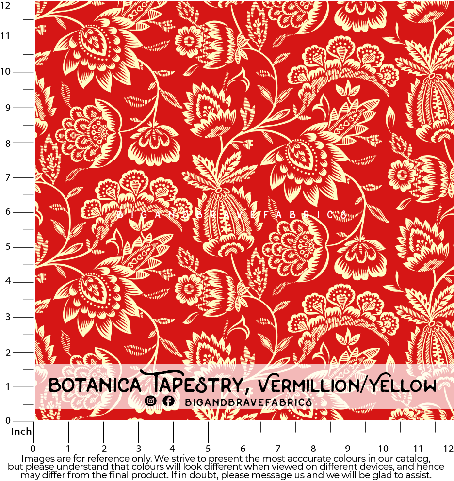 Cobbled vinyls - Botanica Tapestry, Assorted Colours