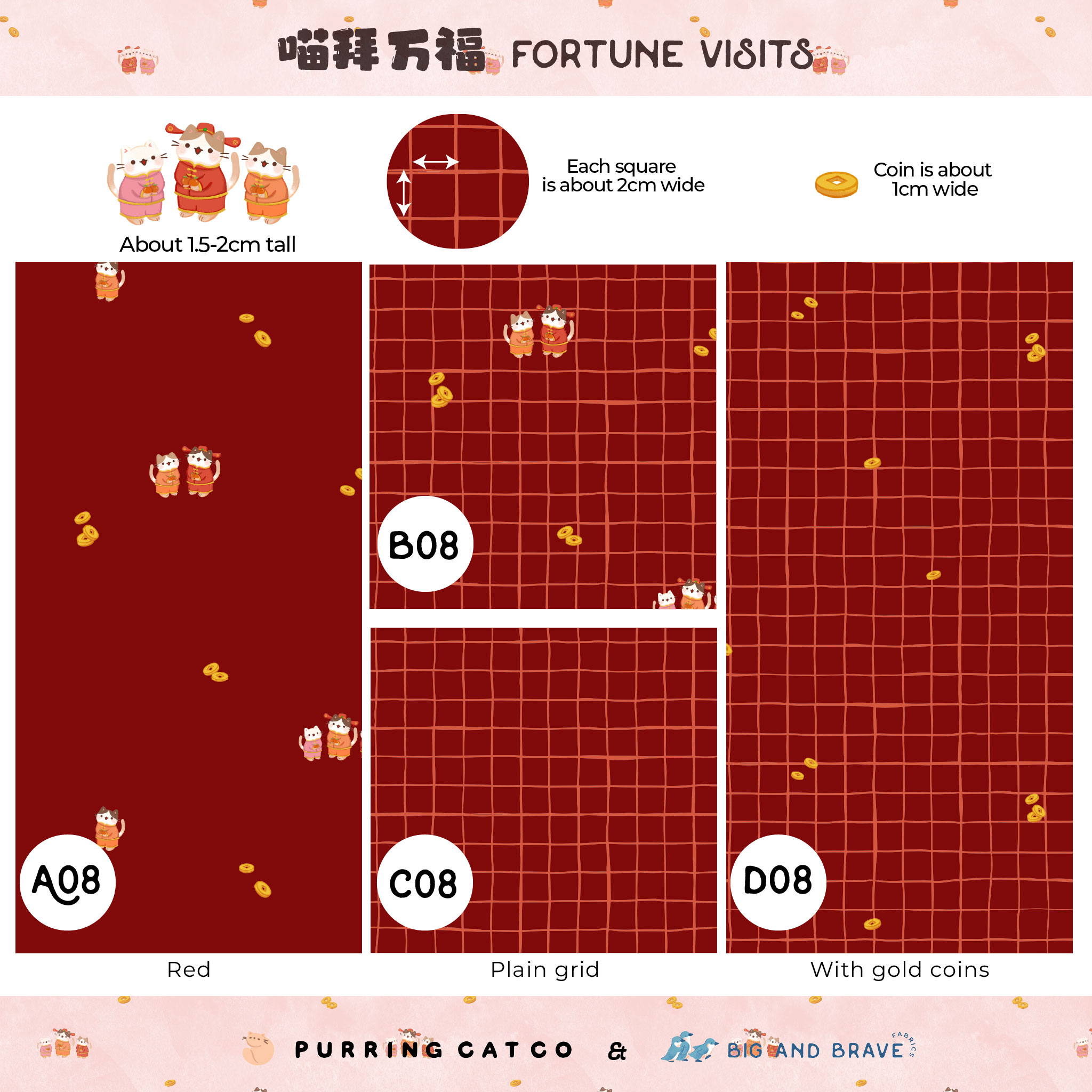 CNY 2026 Fortune Visits - Red