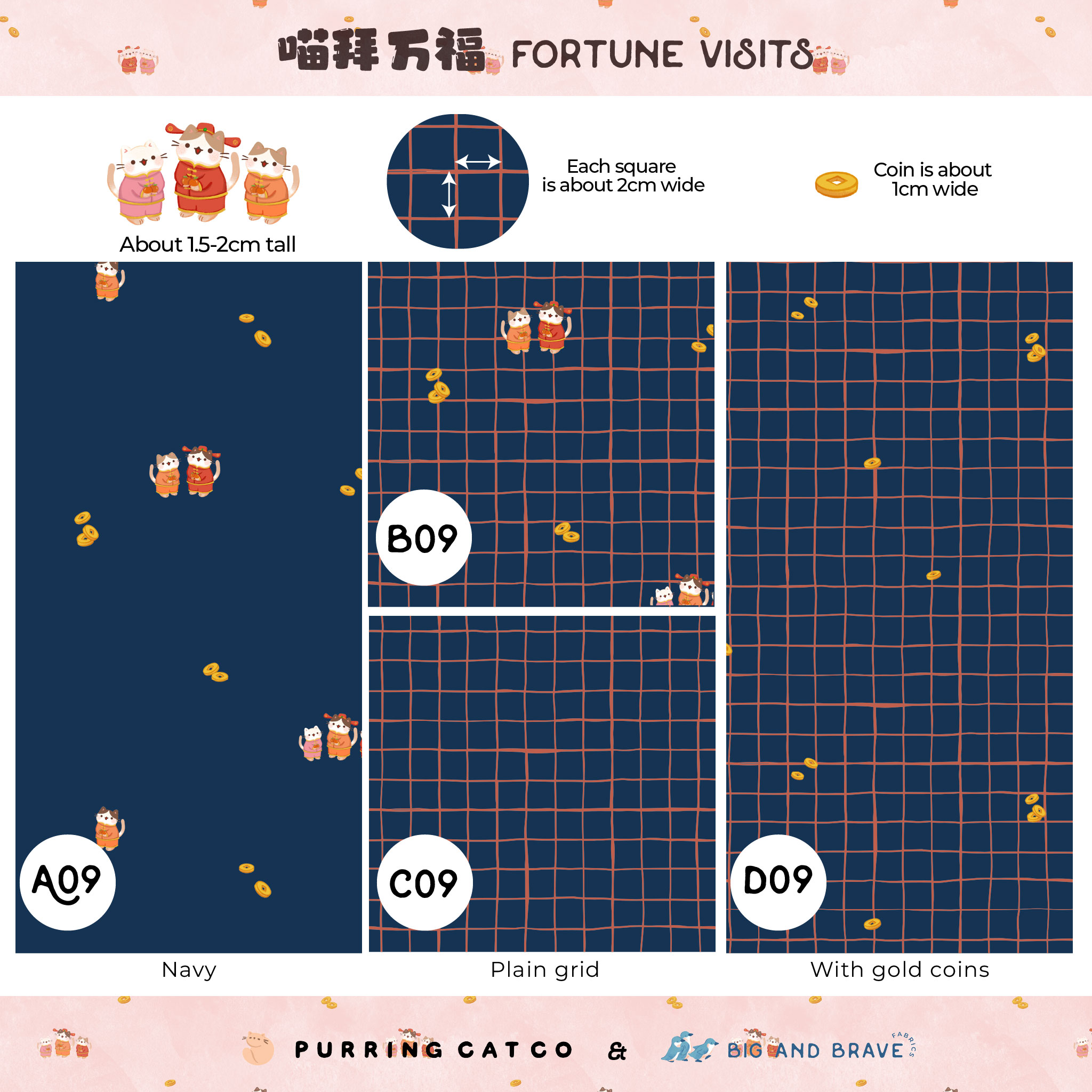 CNY 2026 Fortune Visits - Navy