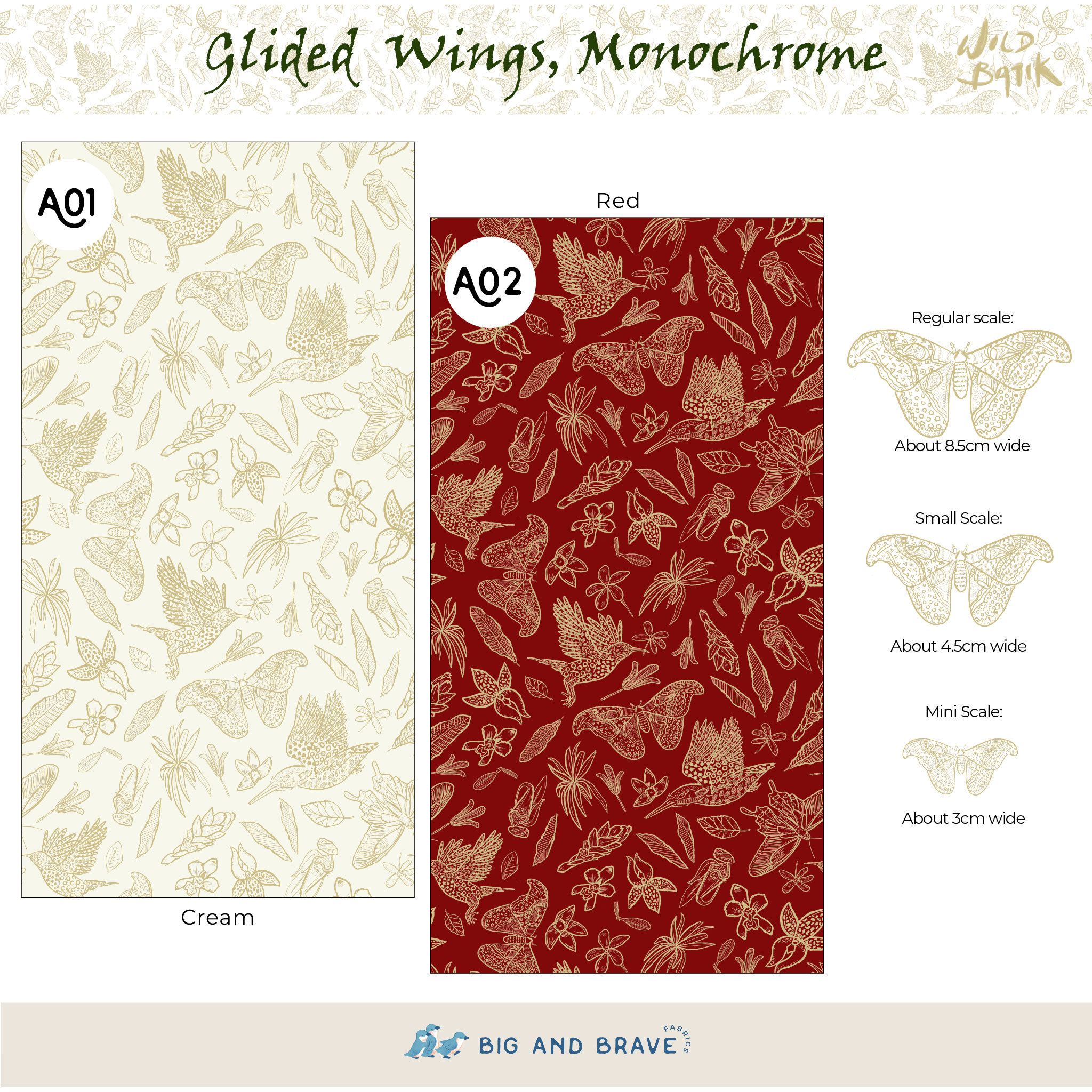 [IN-STOCK] Glided Wings - Monochrome