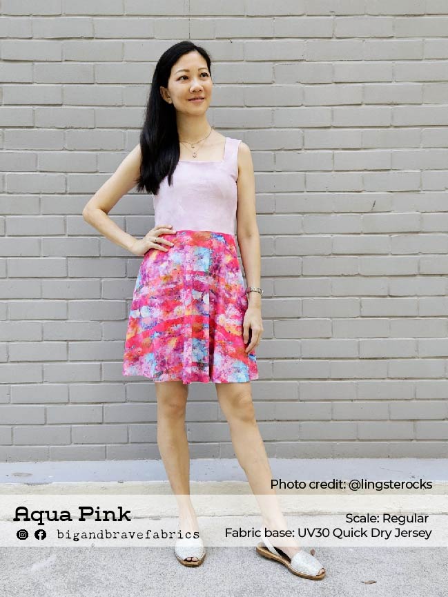 Aqua Pink, Reg/Small/Mini