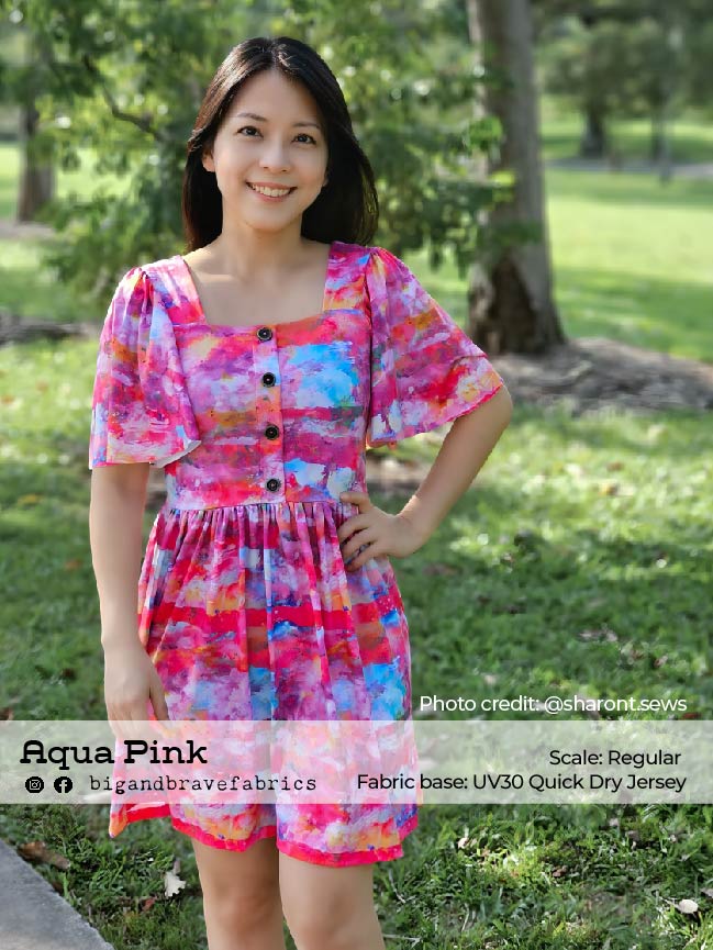 Aqua Pink, Reg/Small/Mini