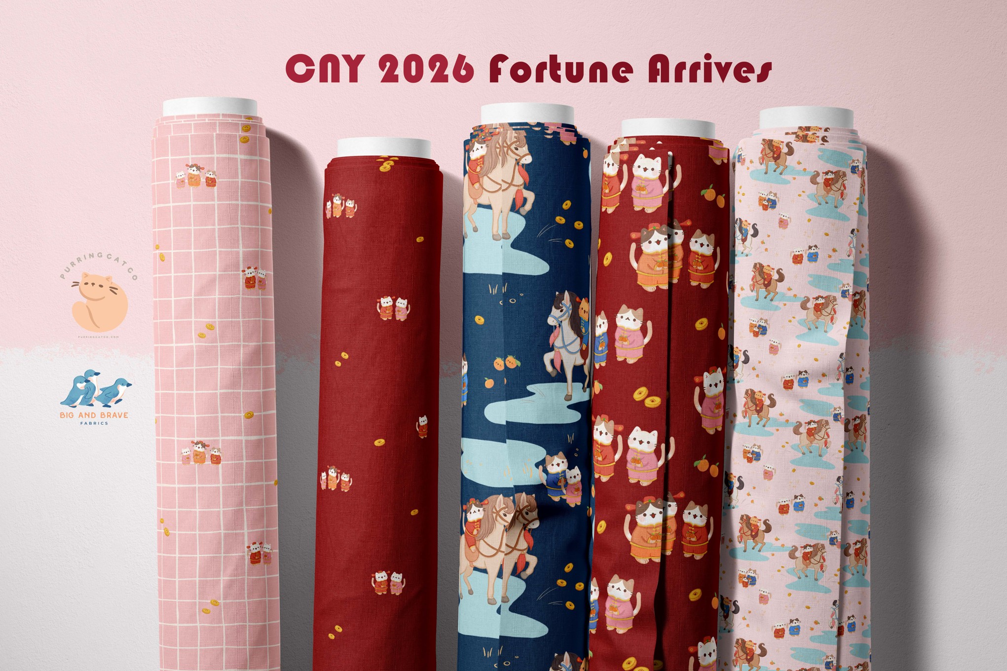 CNY 2026 Fortune Arrives, Assorted Colours