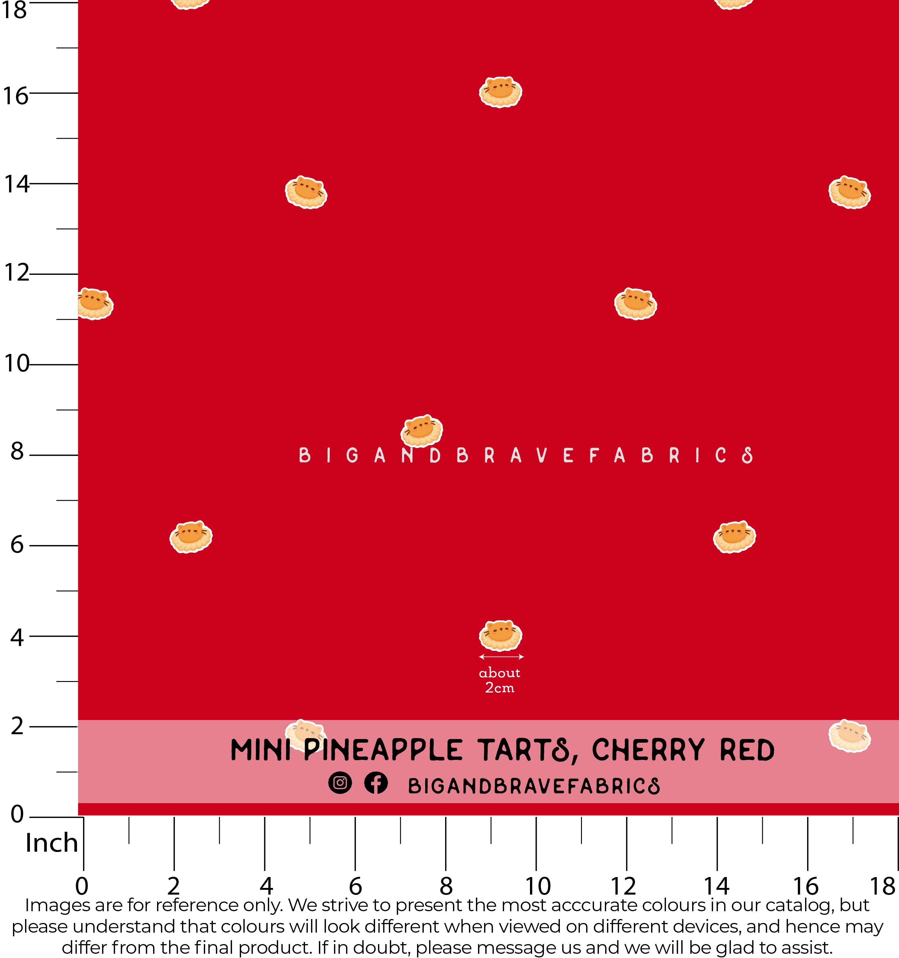 2025 Mini Pineapple Tarts, Assorted Colours