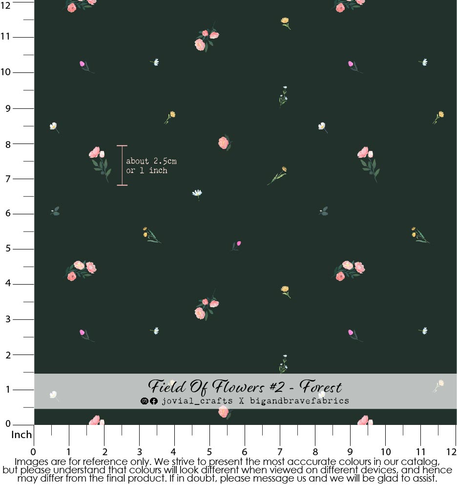 Field Of Flowers #2, Assorted Colours