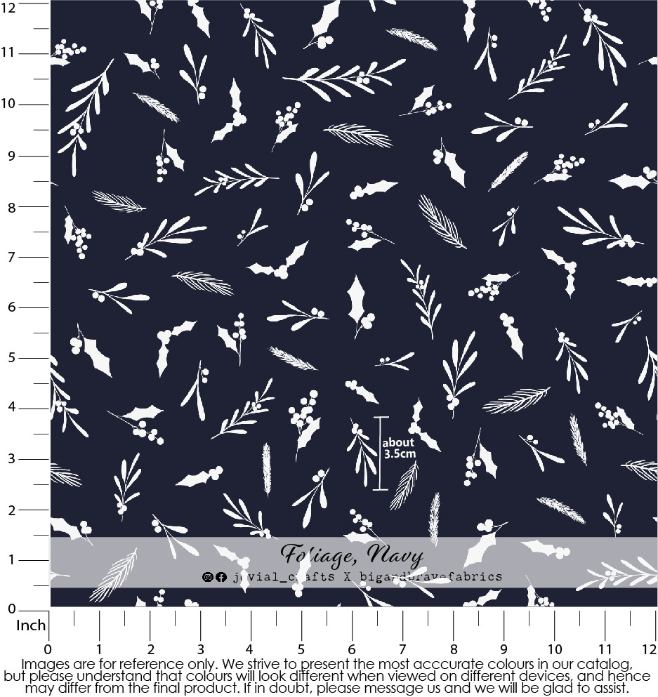 Foilage, Navy