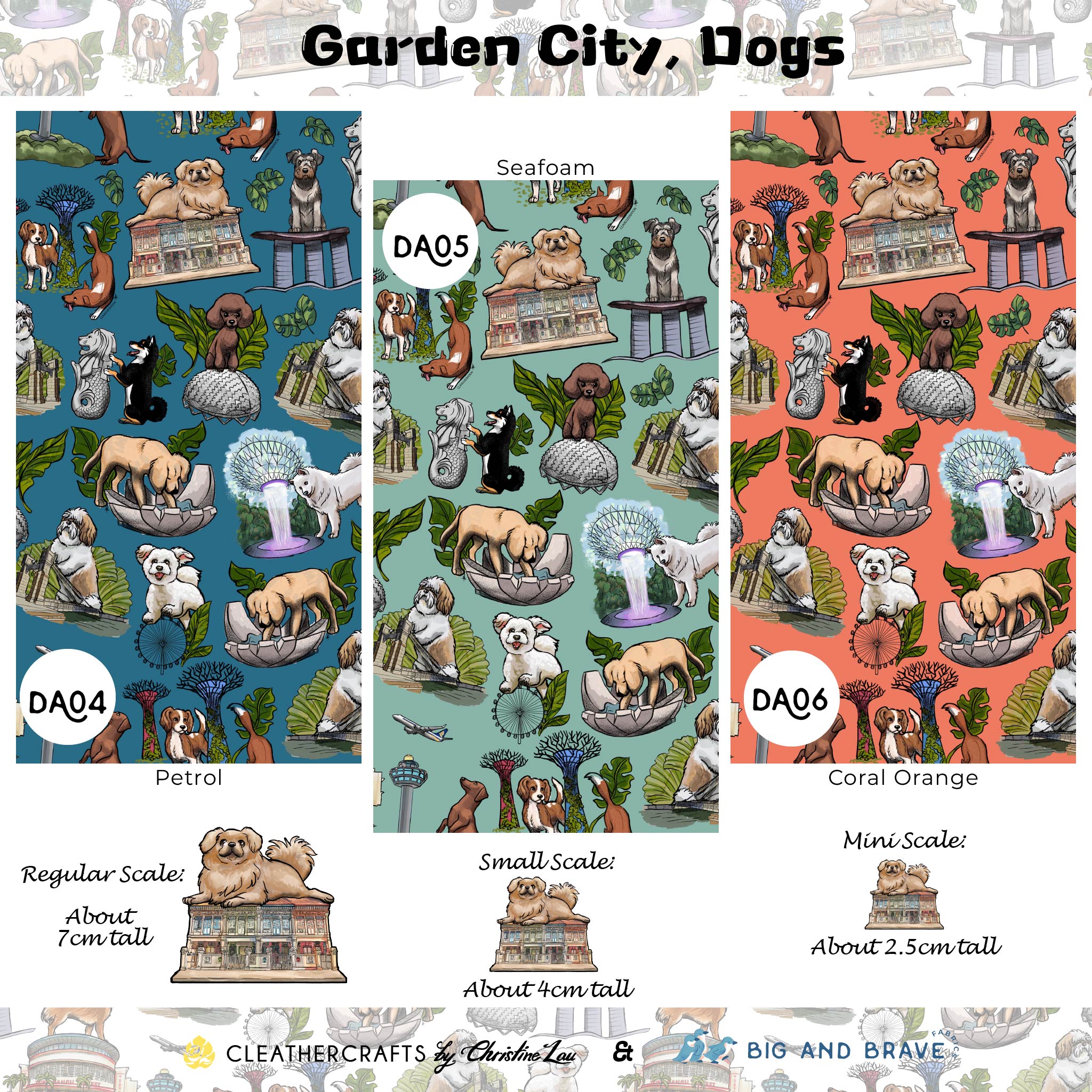 Garden City, Dogs, Assorted Colours