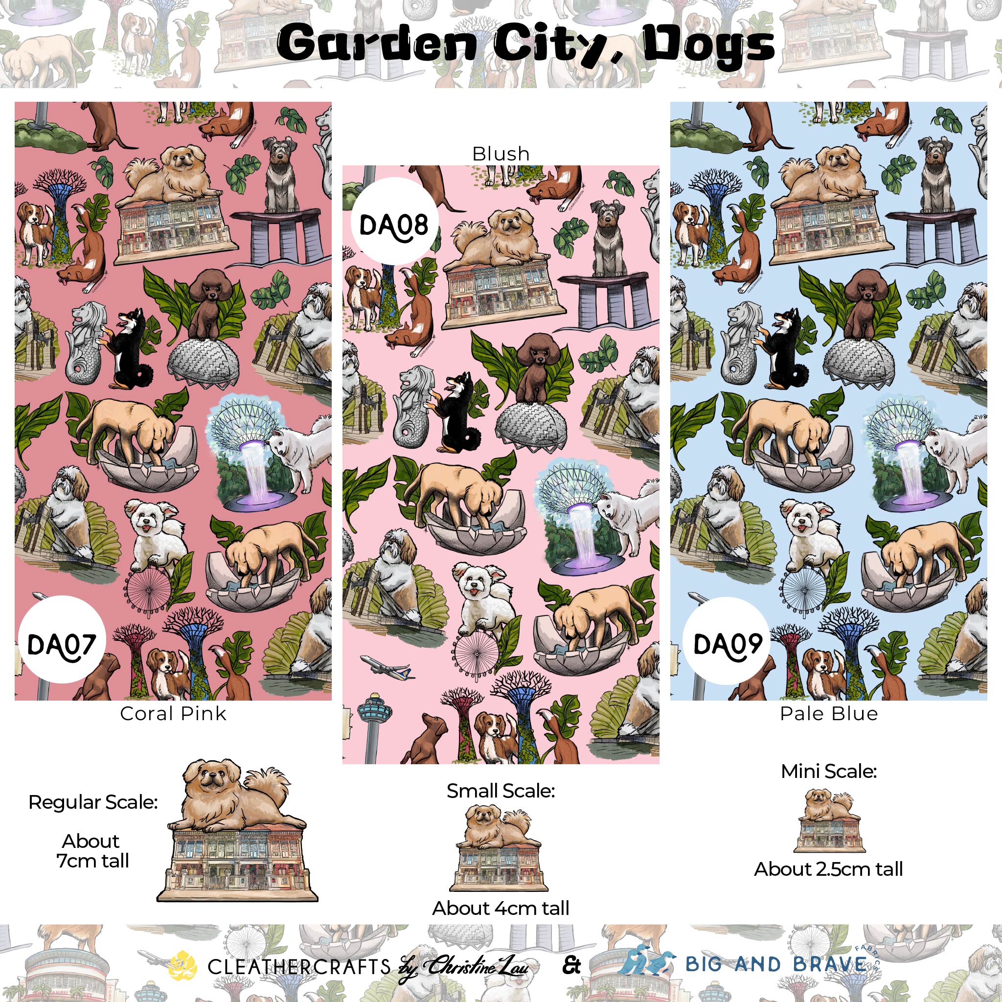 Garden City, Dogs, Assorted Colours