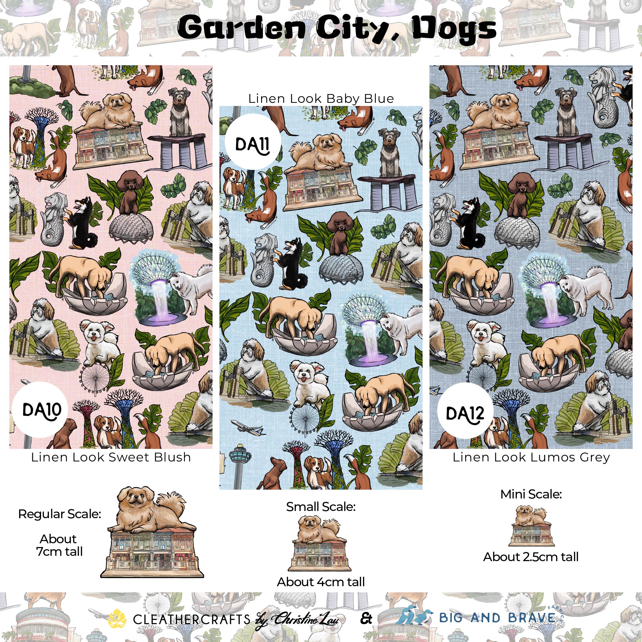 Garden City, Dogs, Assorted Colours