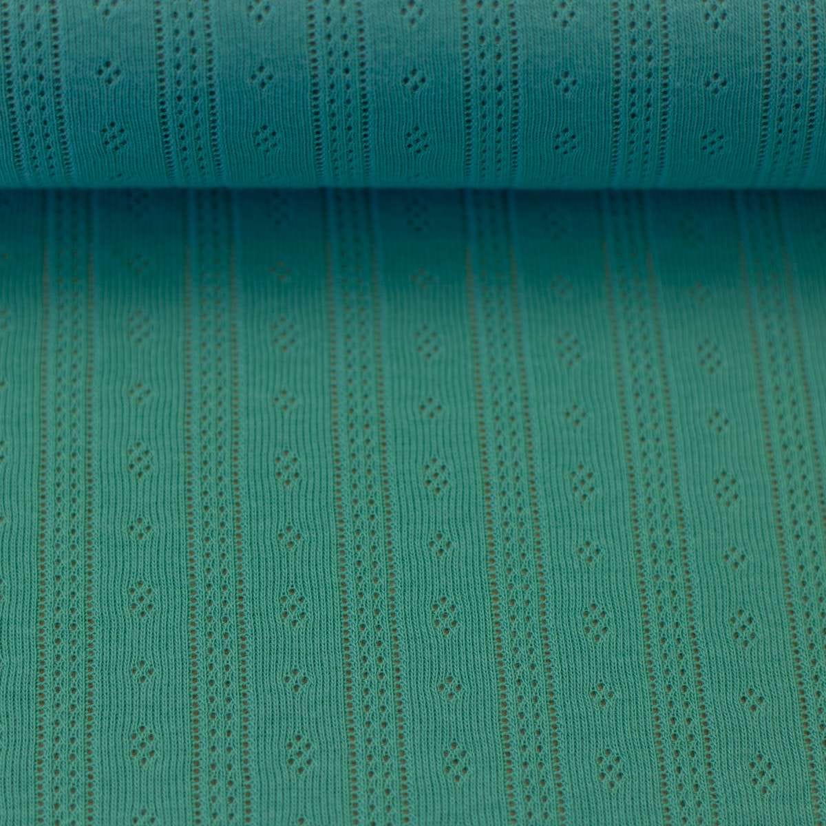 Eyelet Knit, TIANA Cotton Jersey by Swafing (per 1/2 yd)