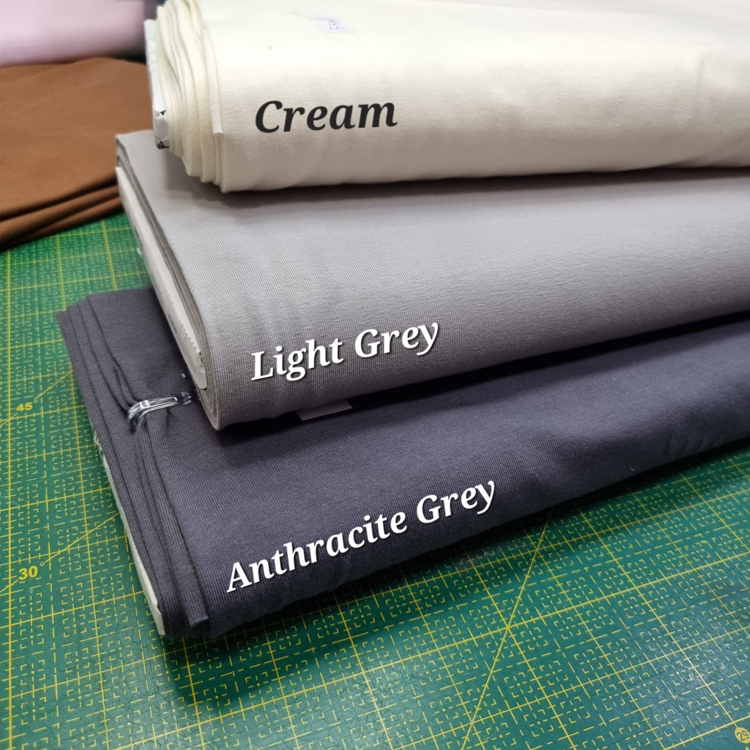 Euro Knits: Cotton Jersey, GREY, 60"