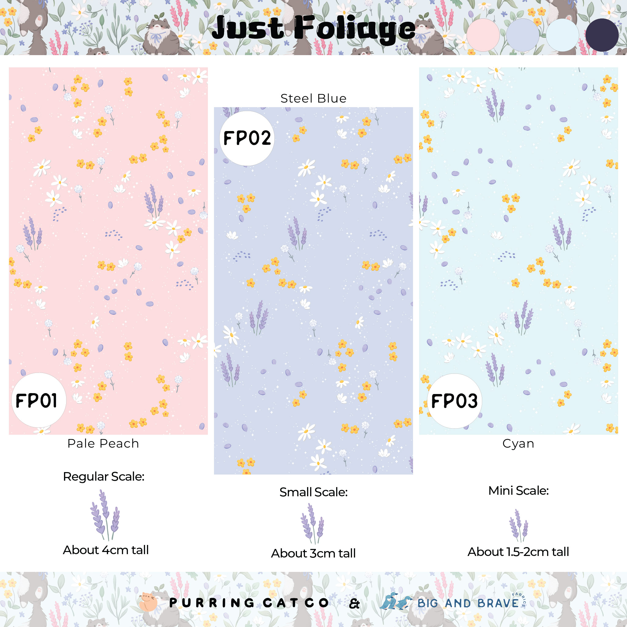 Just Foliage, Assorted Colours