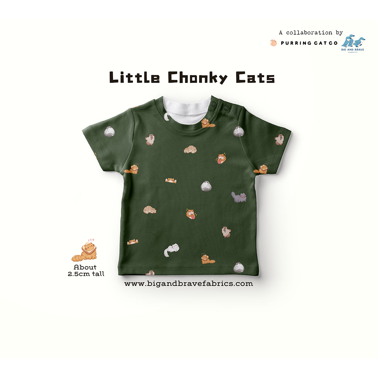 Little Chonky Cats, Assorted Colours