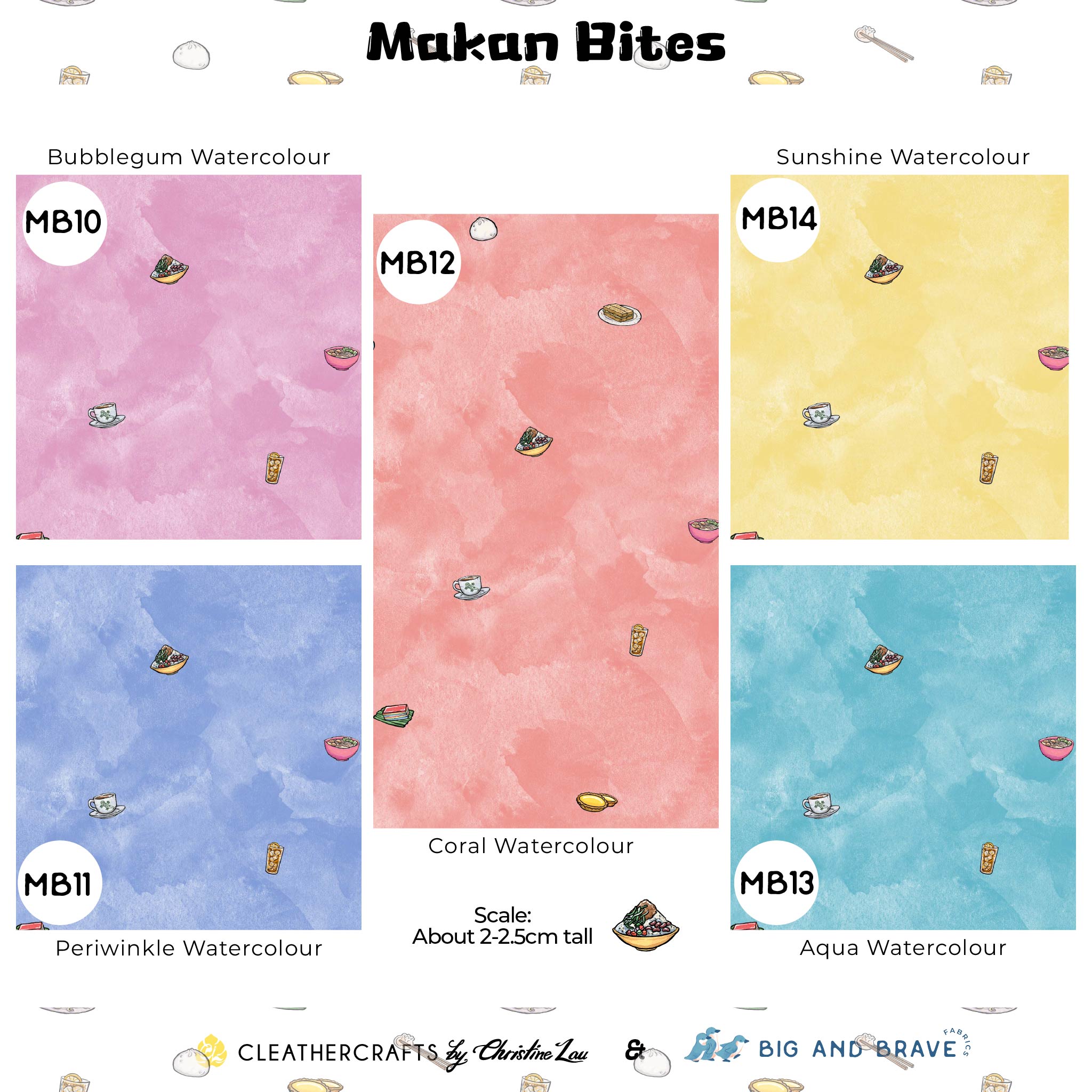 Makan Bites - Assorted Colours