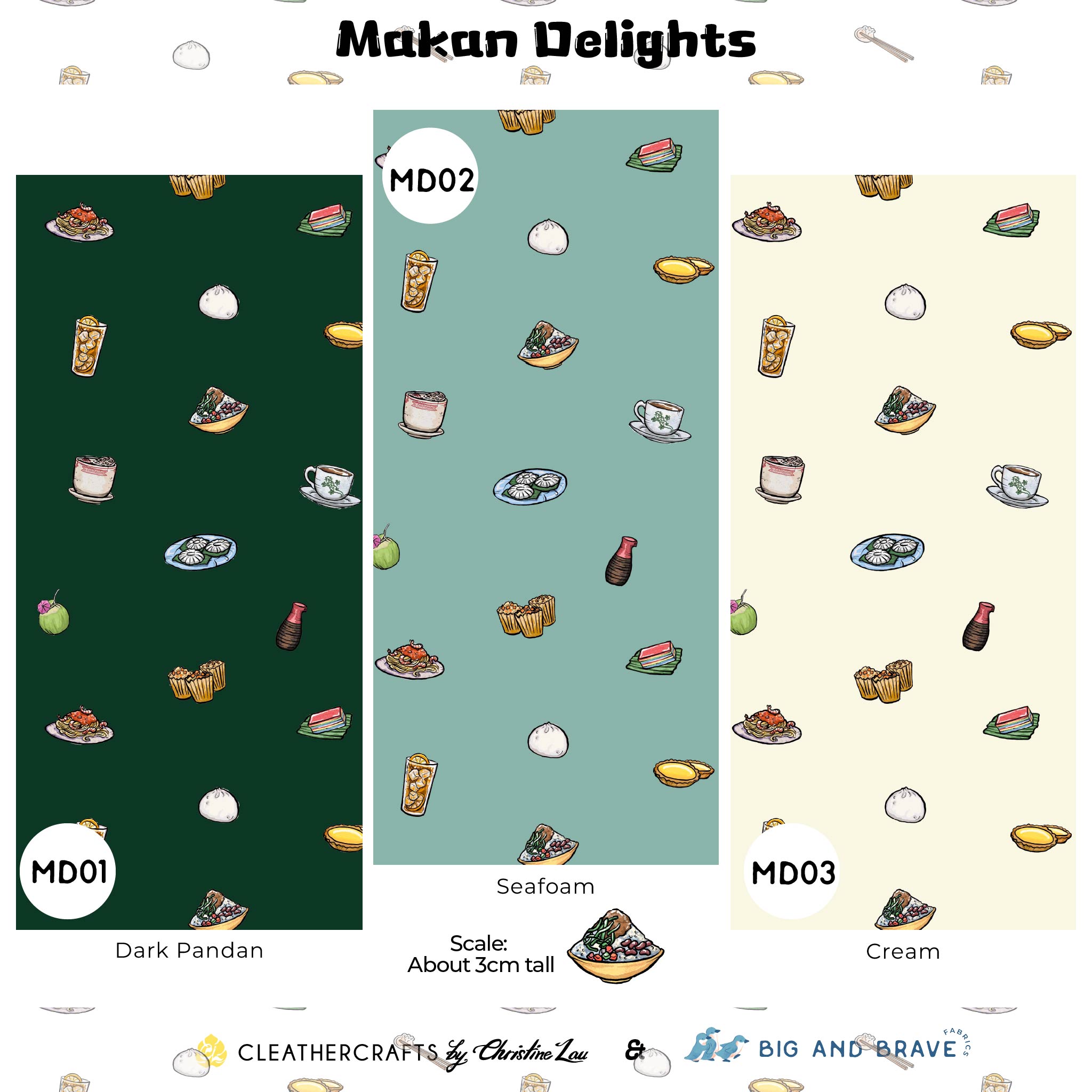 Makan Delights - Assorted Colours