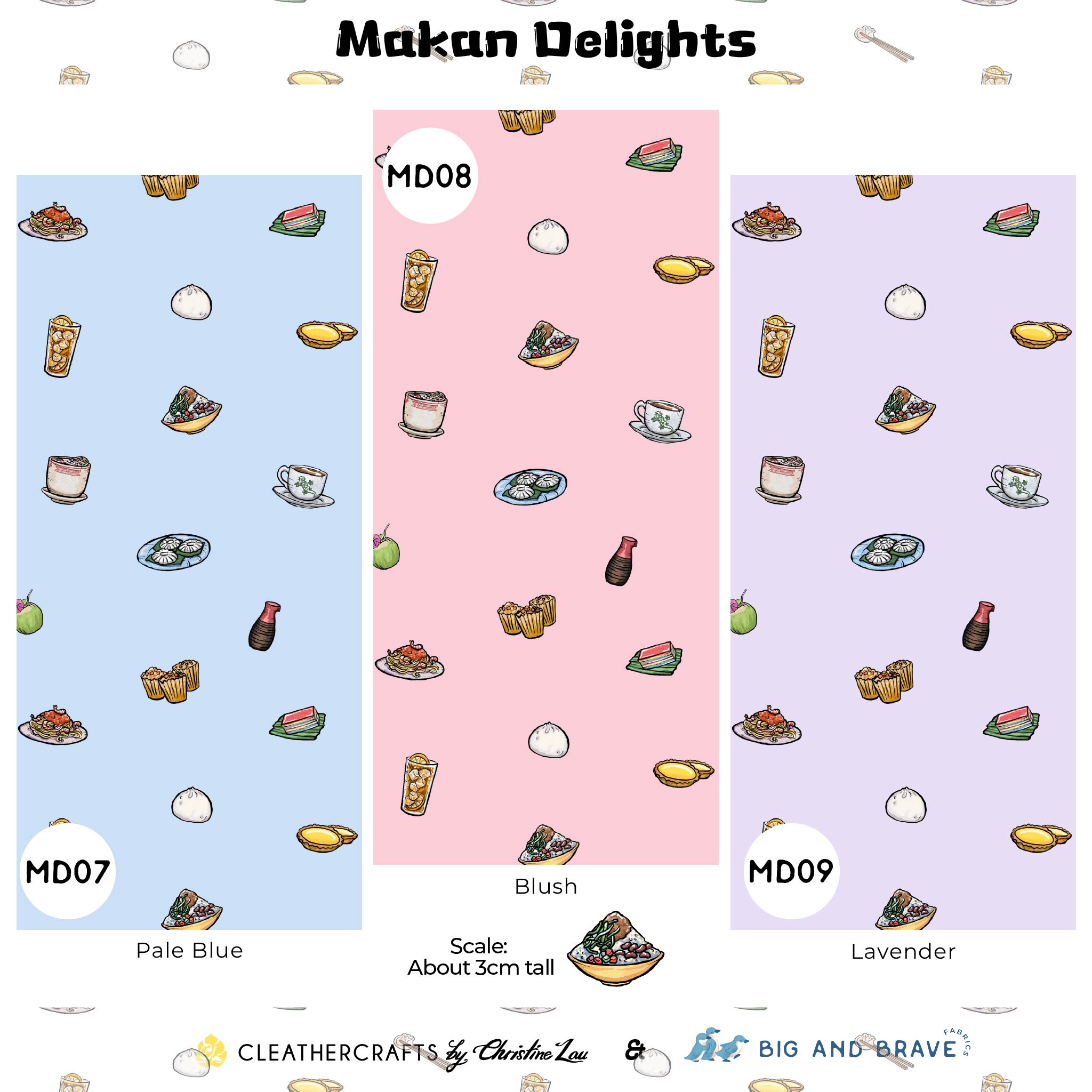 Makan Delights - Assorted Colours