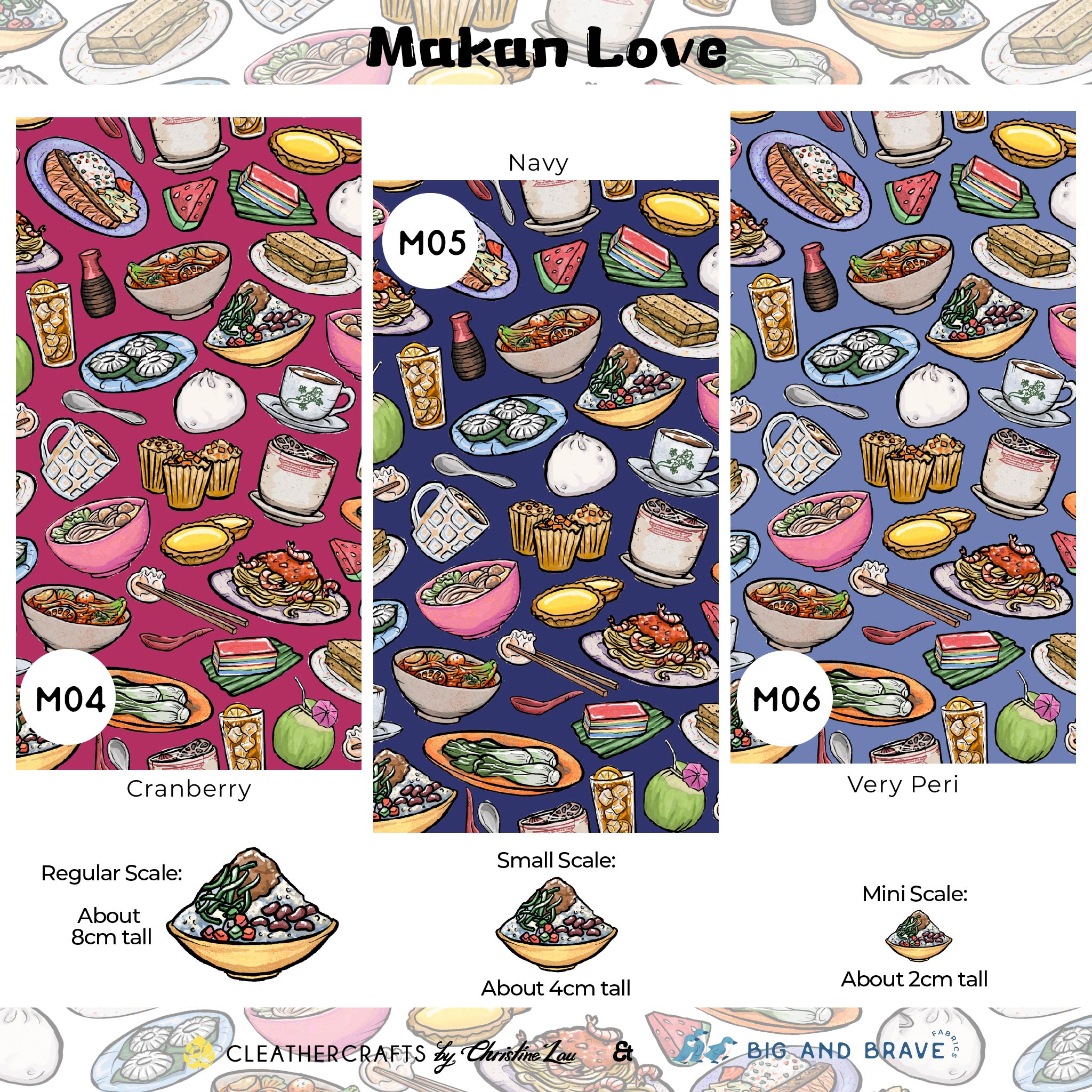 Makan Love - Assorted Colours