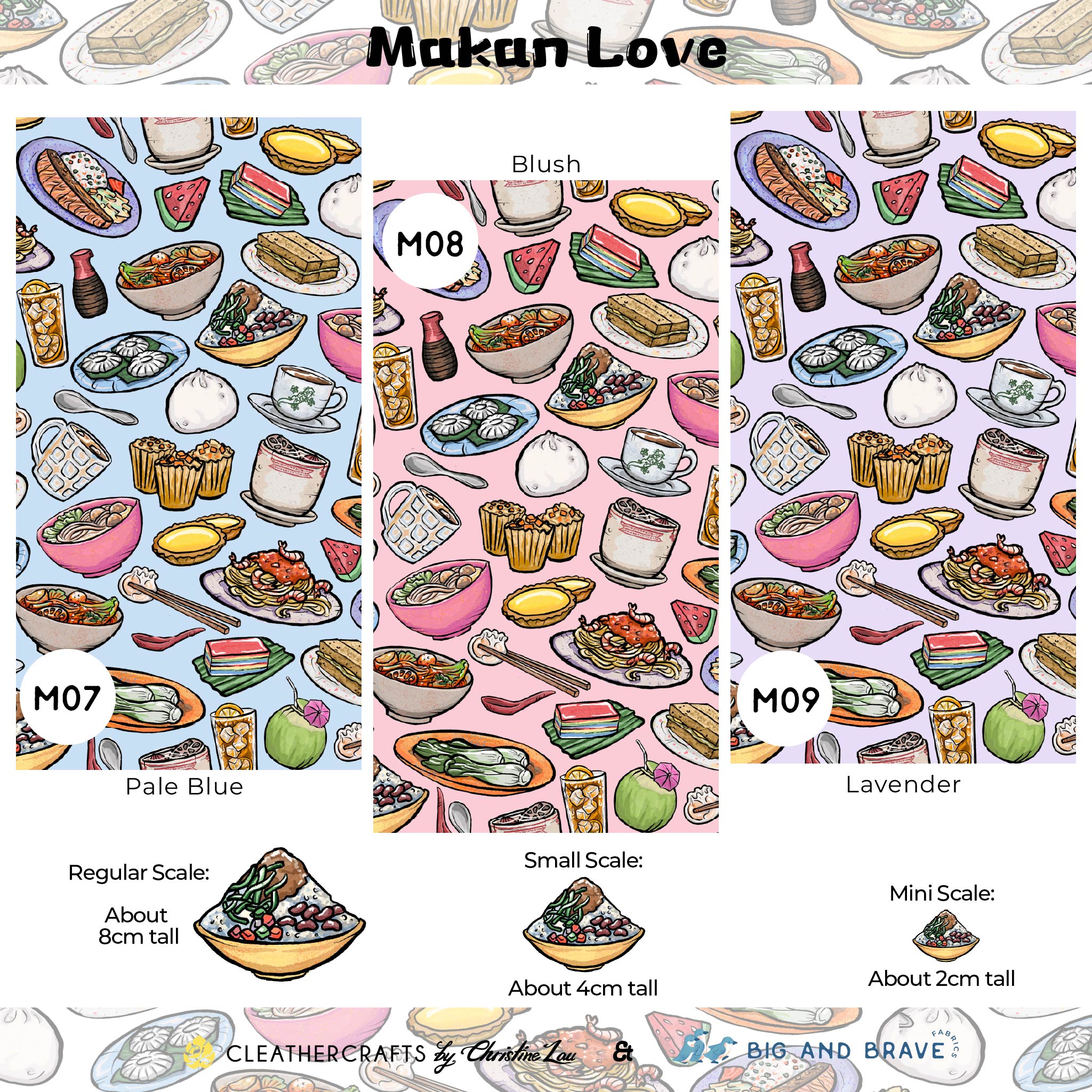 Makan Love - Assorted Colours