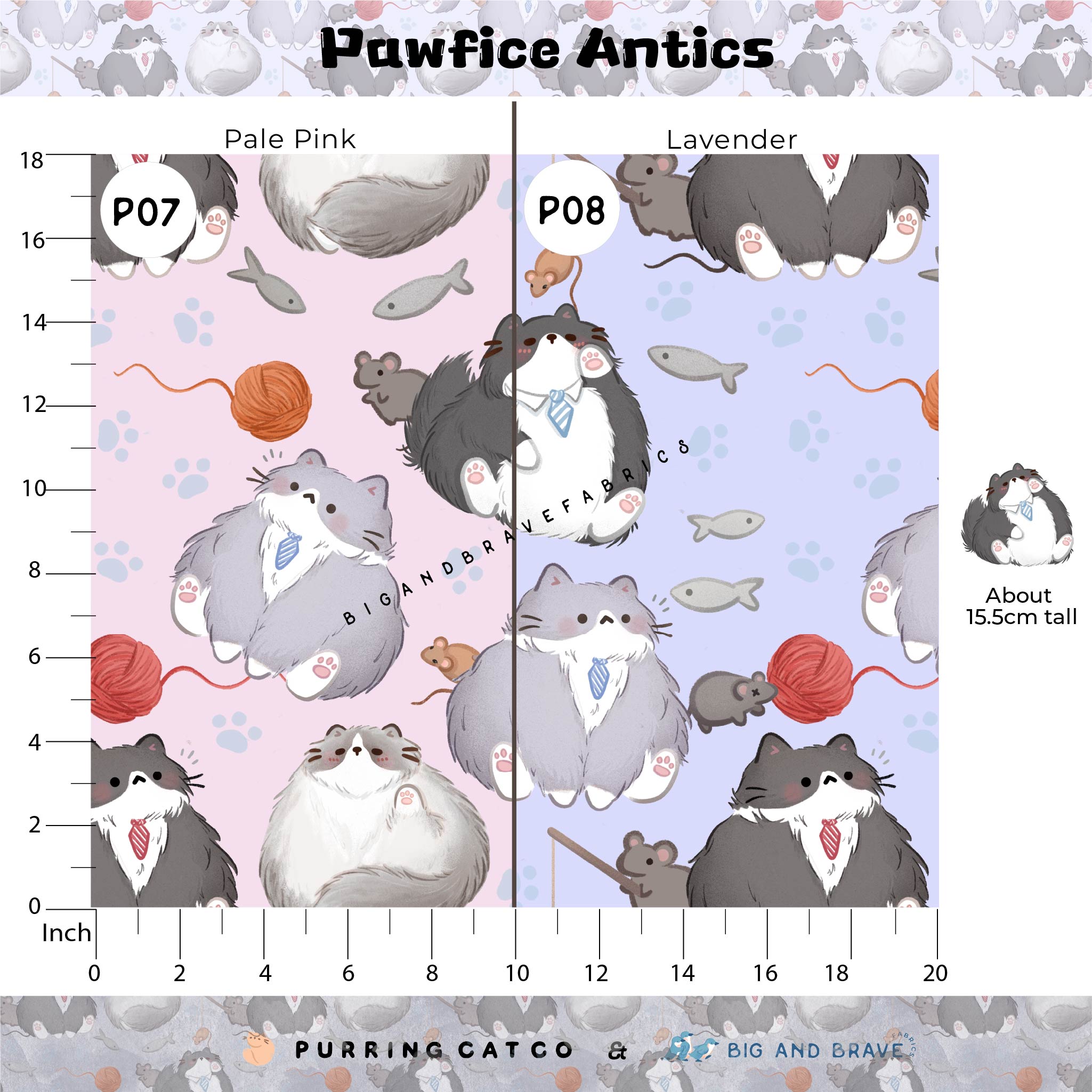 Pawfice Antics, Assorted Colours