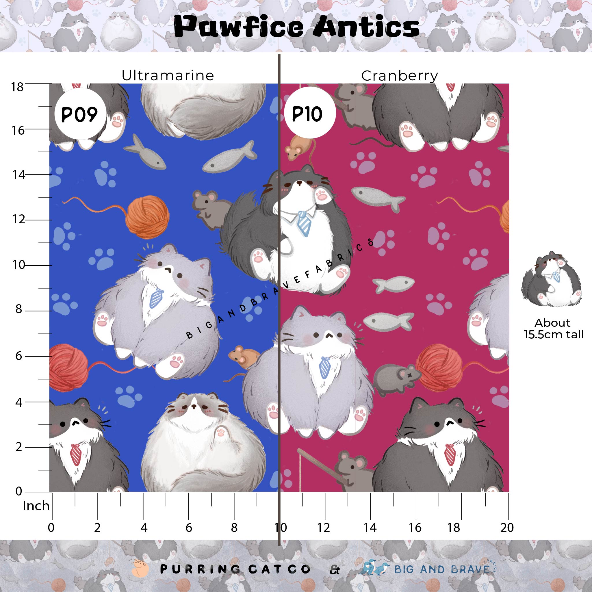 Pawfice Antics, Assorted Colours