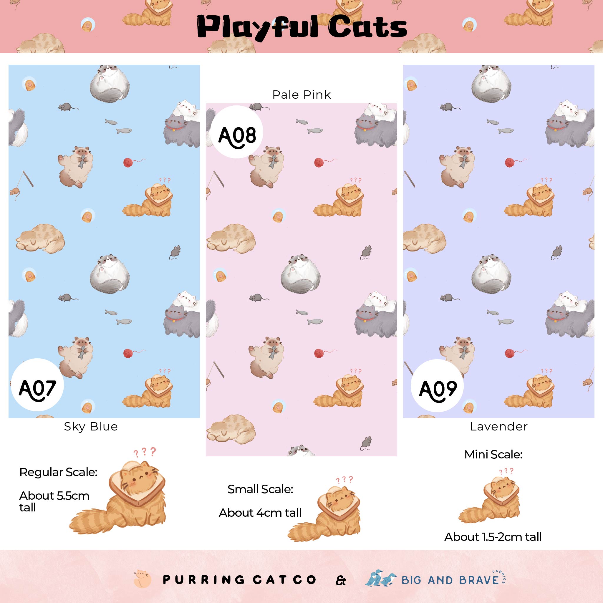 Playful Cats, Assorted Colours