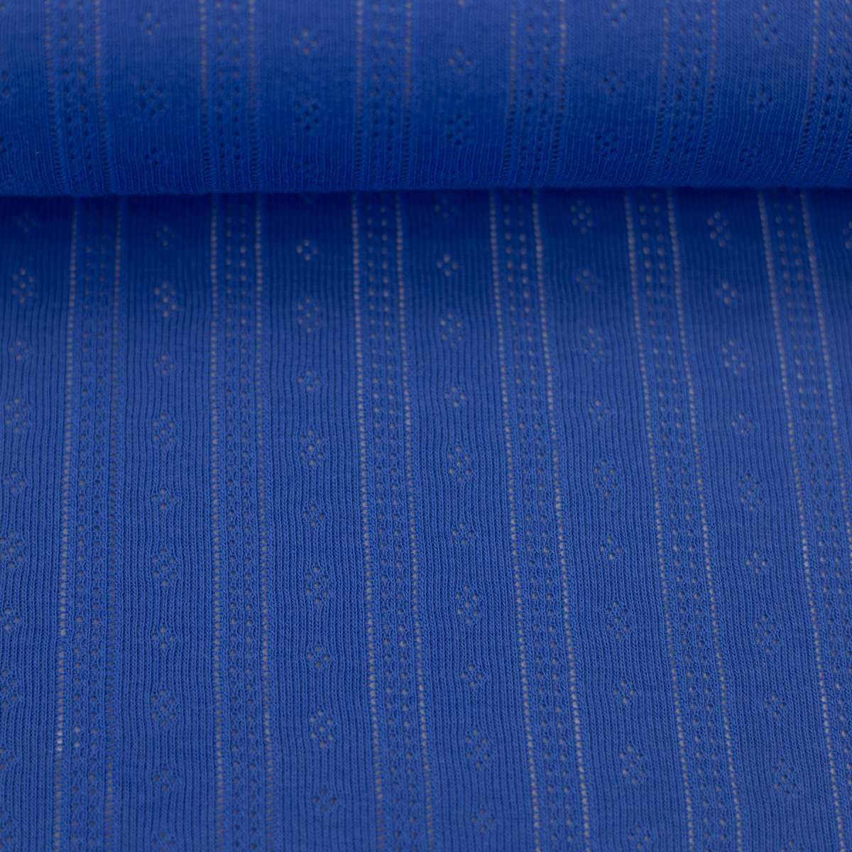 Eyelet Knit, TIANA Cotton Jersey by Swafing (per 1/2 yd)