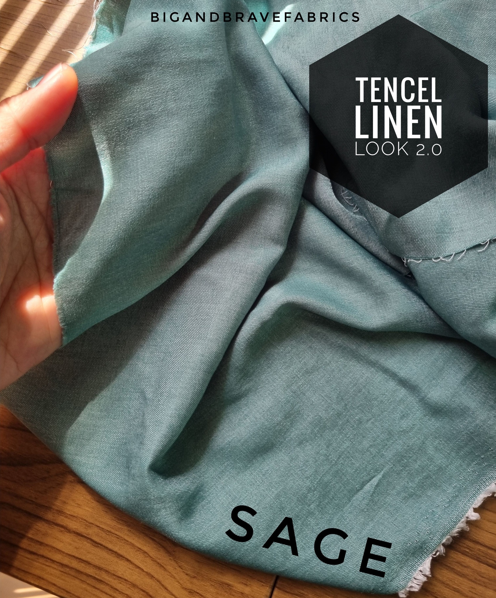 Tencel Linen Look (Preorder Only), by the yard