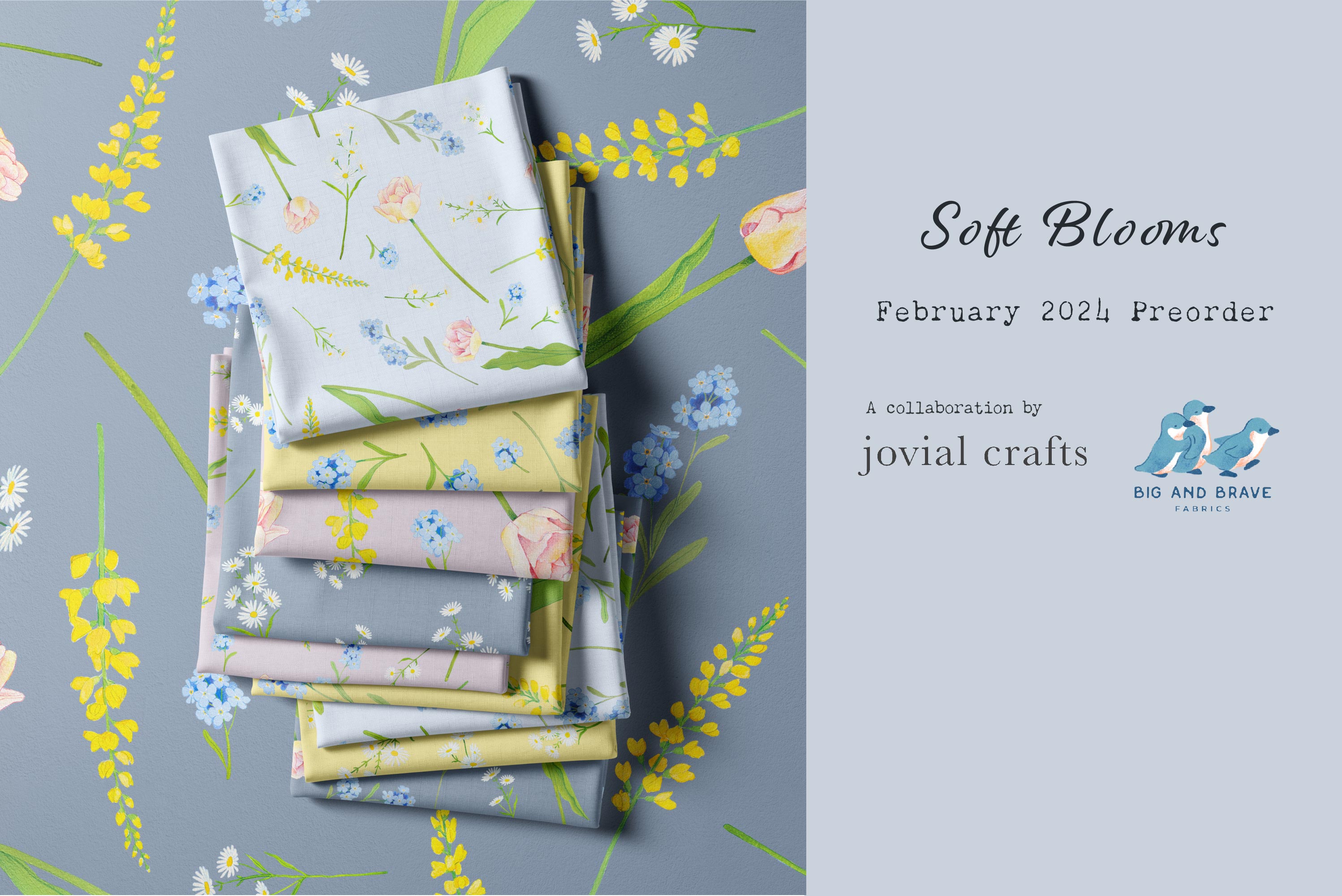 Soft Blooms, Assorted Designs & Colours