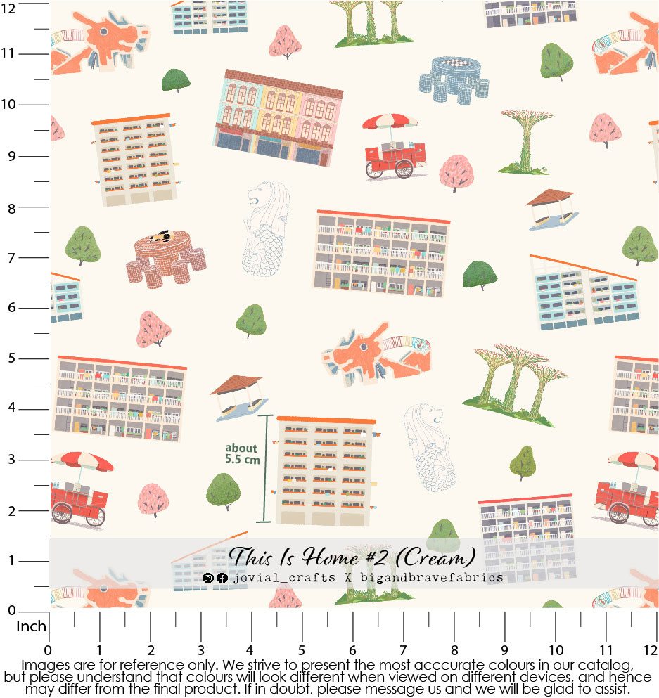 This Is Home #2 (Large Print), Cream