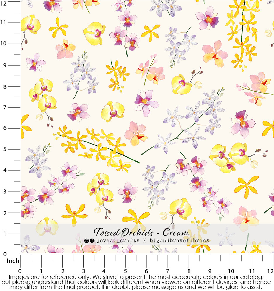 Tossed Orchids, Assorted Colours